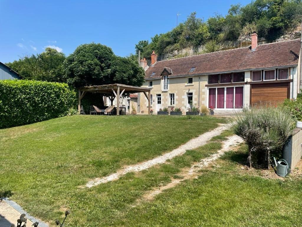 La Maison Des Caves Chateauvieux  Bagian luar foto