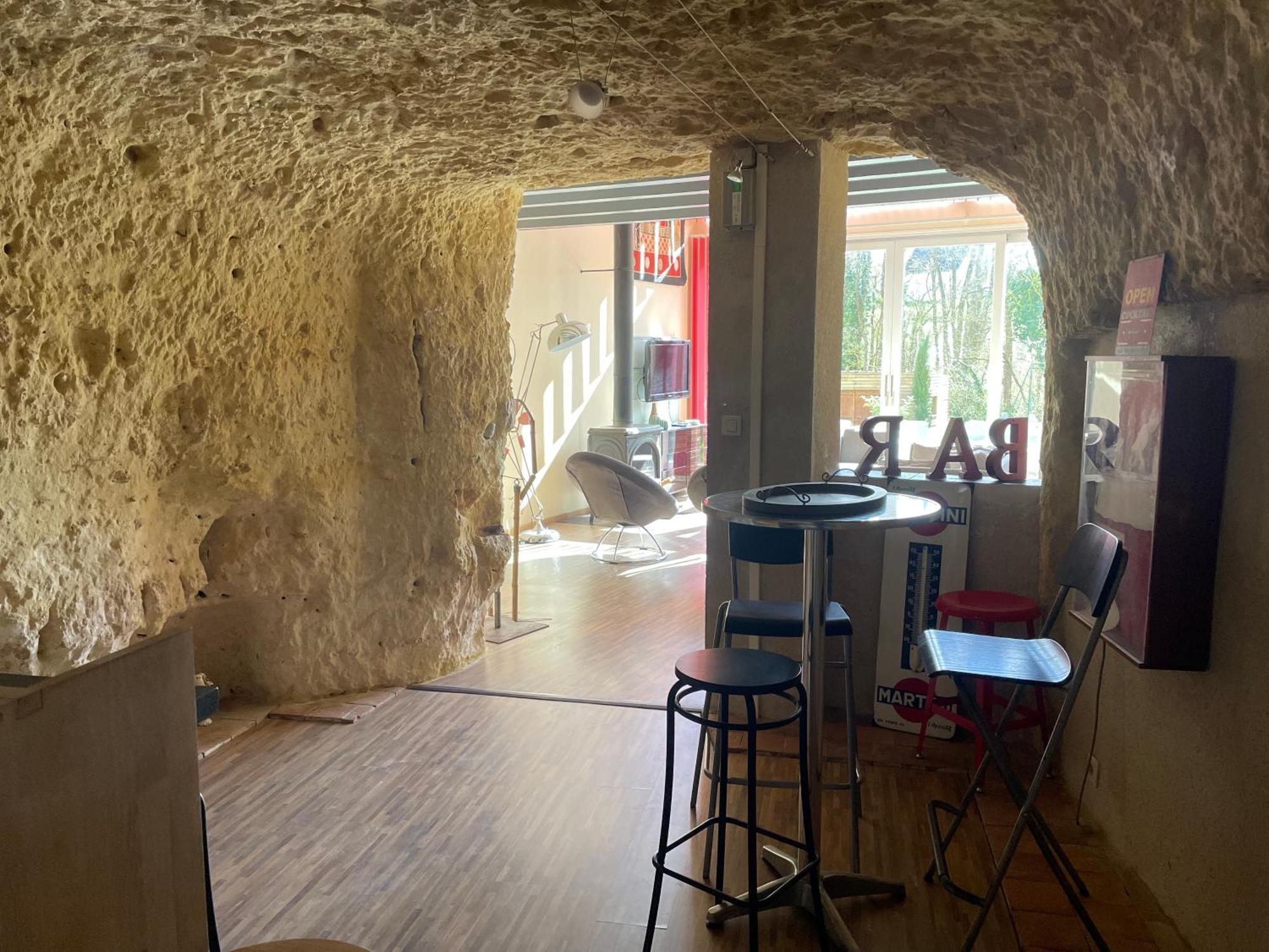 La Maison Des Caves Chateauvieux  Bagian luar foto