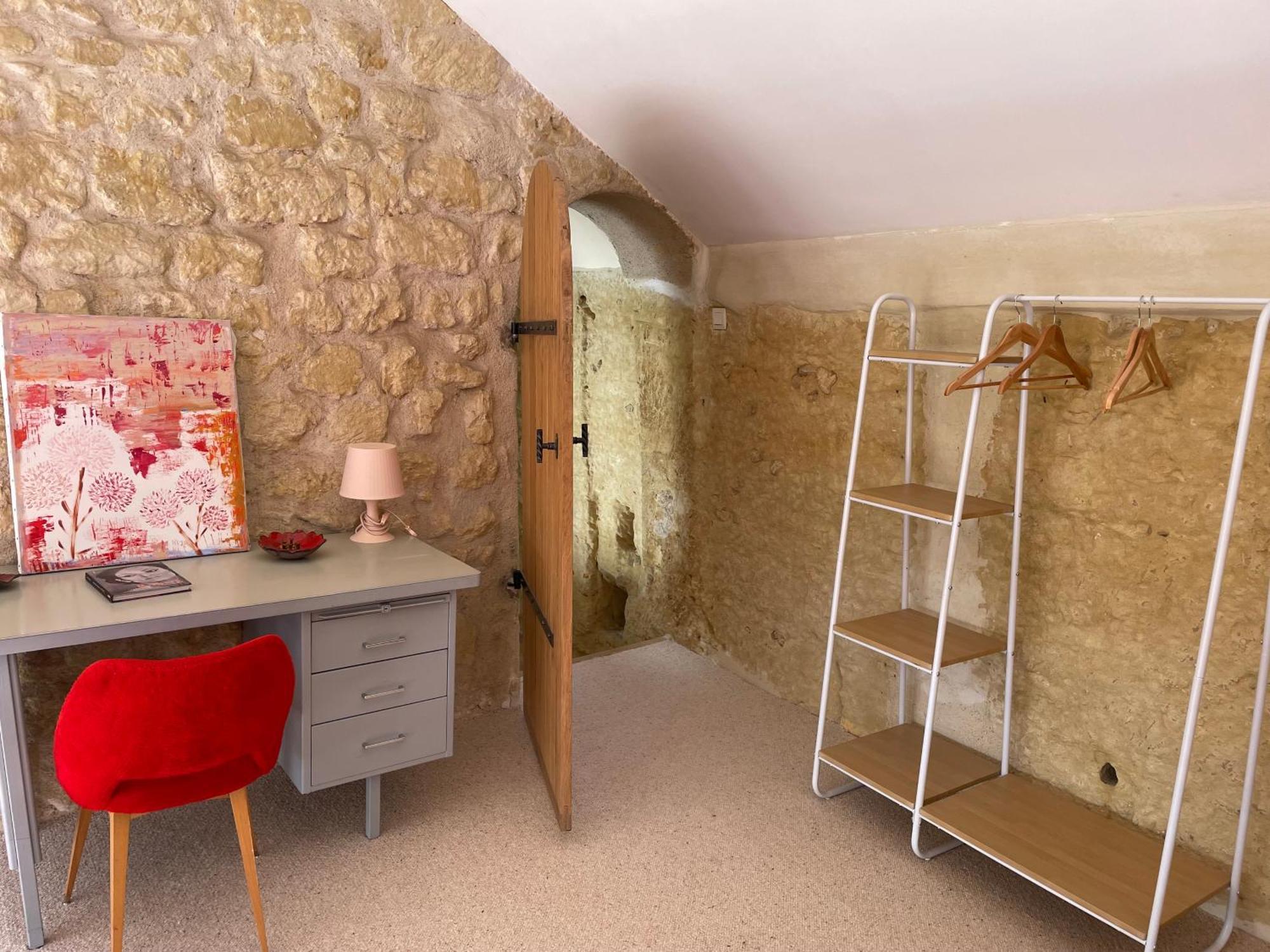 La Maison Des Caves Chateauvieux  Bagian luar foto